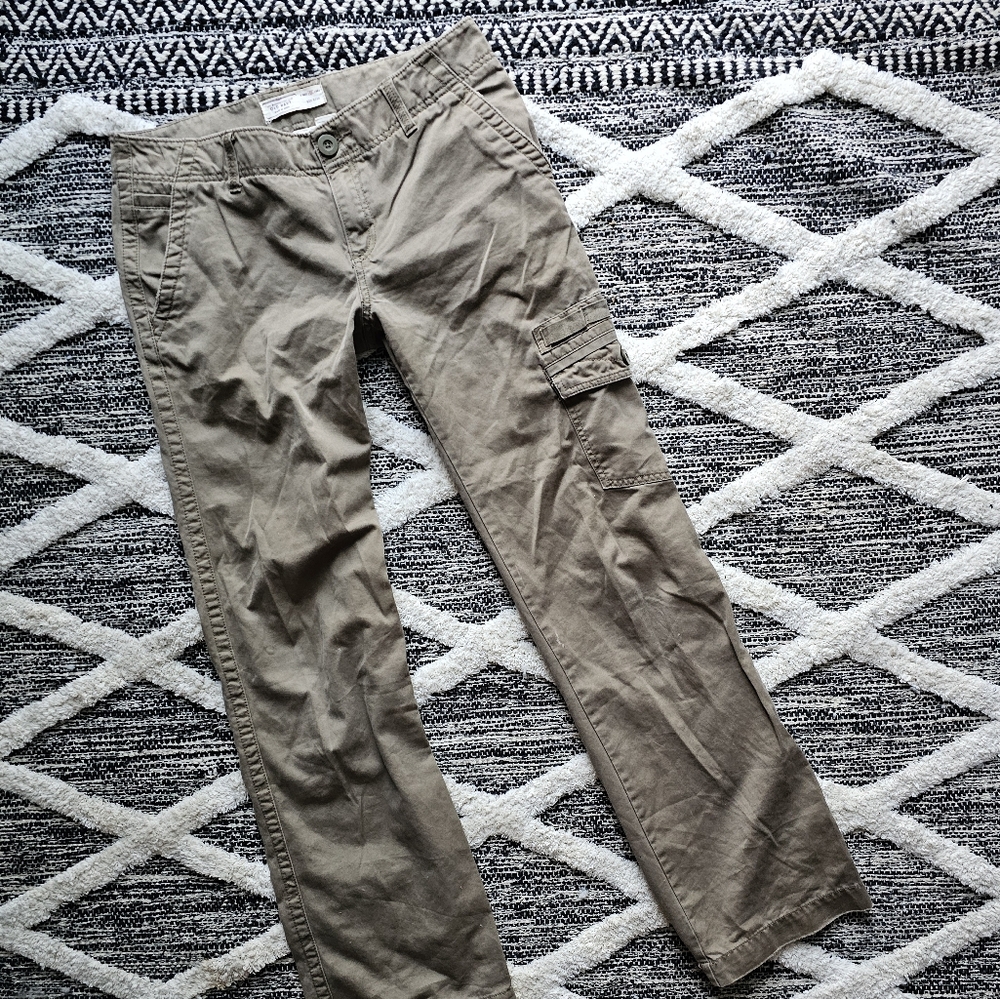 Old Navy Brown Cargo Pants sz 6 Regular